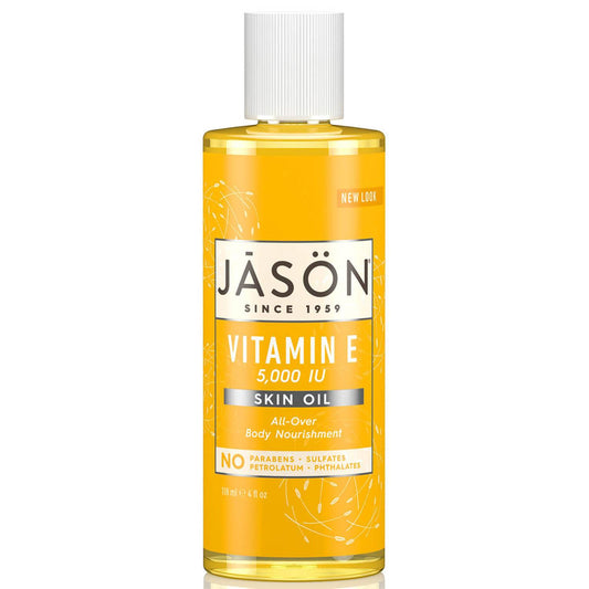 JASON Vitamin E 5,000iu Oil - All Over Body Nourishment 118ml