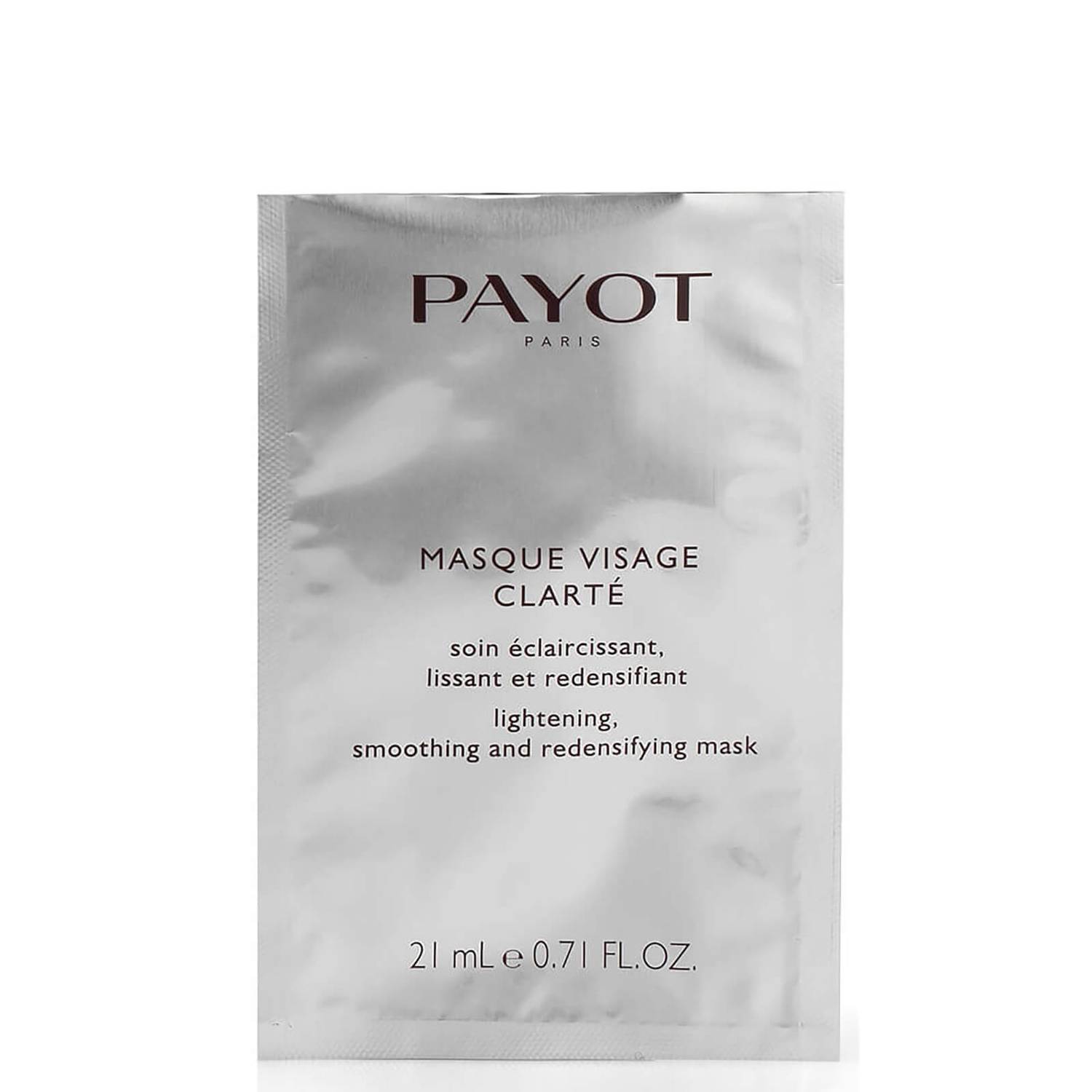 PAYOT Masque Clarte Lightening & Redensifying Mask 5 x 21ml PAYOT Masque Clarte Lightening & Redensifying Mask 5 x 21ml