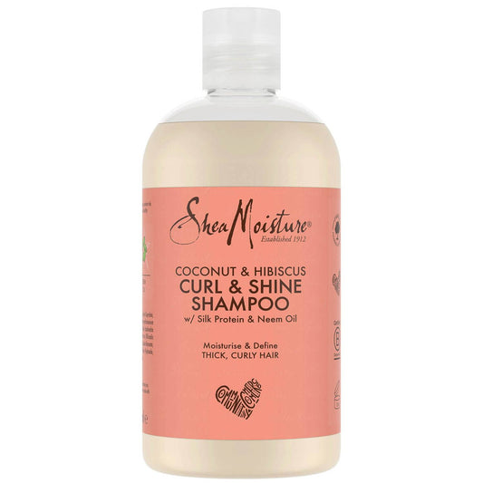 Shea Moisture Coconut & Hibiscus Curl & Shine Shampoo 379ml