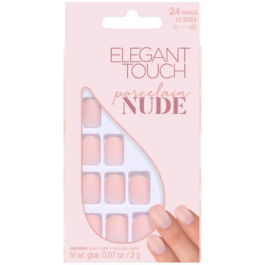 Elegant Touch Nude Collection Nails - Porcelain