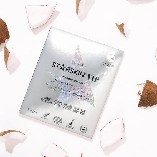 STARSKIN The Diamond Mask? VIP Illuminating Coconut Bio-Cellulose Second Skin Face Mask