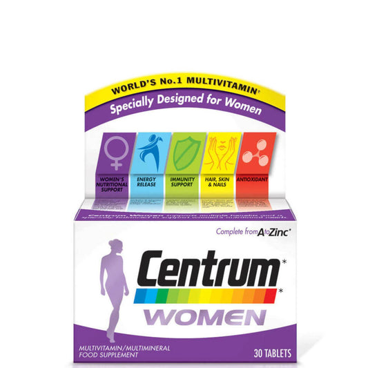 Centrum Women Multivitamin Tablets - (30 Tablets)