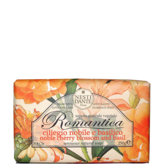 Nesti Dante Romantica Cherry Blossom and Basil Soap 250g