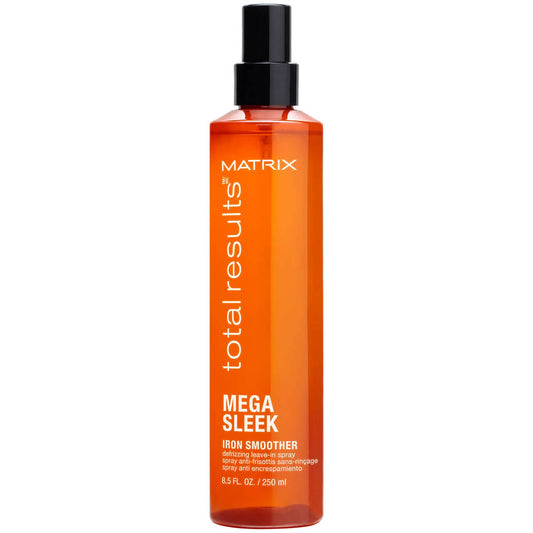 Matrix Total Results Mega Sleek Iron Smoother Heat Protection and Frizz Control Hair Spray 250ml
