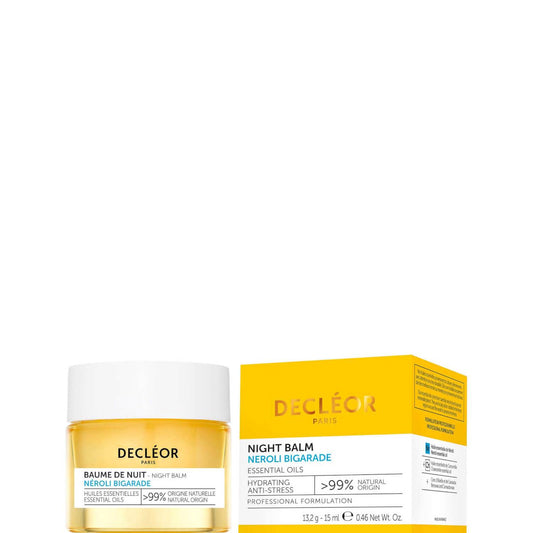 Decléor Neroli Bigarade Hydrating Night Balm Overnight Solution to Nourish Skin 15ml