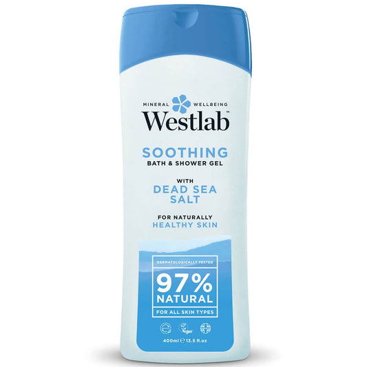 Westlab Soothing Shower Wash with Pure Dead Sea Salt Minerals 400ml