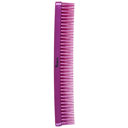 Denman Tame & Tease Styling Comb - Pink (175mm)