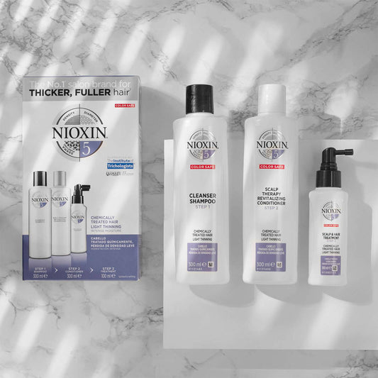 NIOXIN 3-Part System 5 Scalp Therapy Revitalising Conditioner for Chemically Treated Hair with Light Thinning 300ml