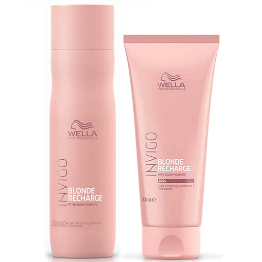 Wella INVIGO Blonde Recharge Duo (Worth £28.00)