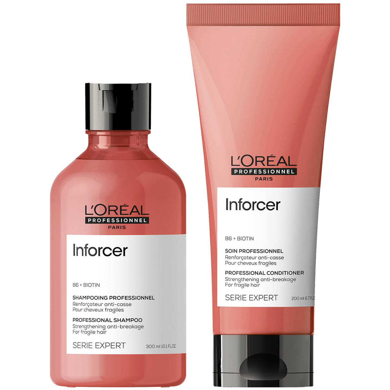 L'Oréal Professionnel Serie Expert Inforcer Shampoo and Conditioner Duo L'Oréal Professionnel Serie Expert Inforcer Shampoo and Conditioner Duo