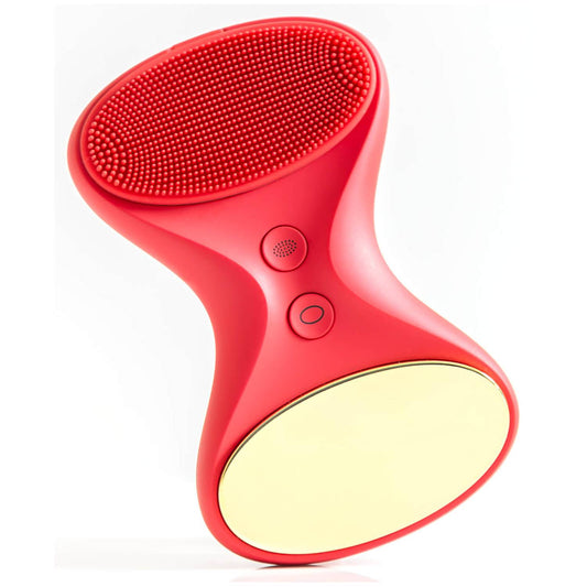 BeGlow Limited Edition Tia Rouge: All-in-One Sonic Skin Care System - Red