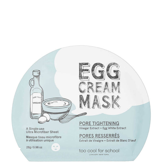 Too Cool For School Egg Cream Pore Tightening Mask 28.5g