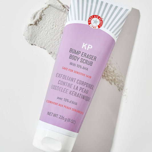 First Aid Beauty KP Bump Eraser Body Scrub with 10% AHA 226g