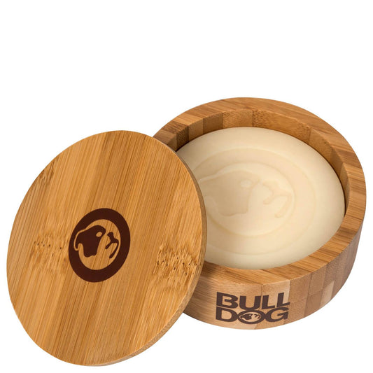 Bulldog Original Shave Soap and Bamboo Bowl 100g