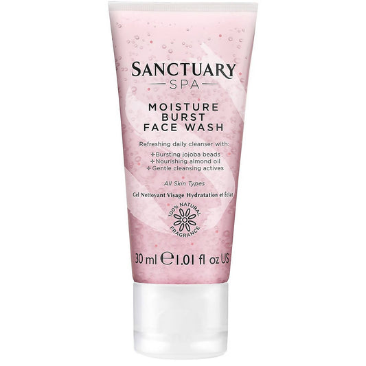 Sanctuary Spa Moisture Burst Mini Face Wash 30ml