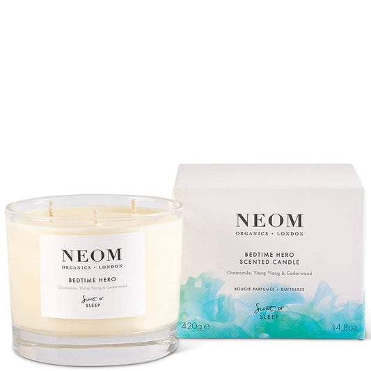 NEOM Bedtime Hero Scented Candle 3 Wick