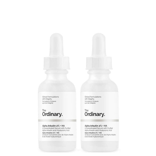 The Ordinary Alpha Arbutin 2% + HA Concentrated Serum Exclusive Duo