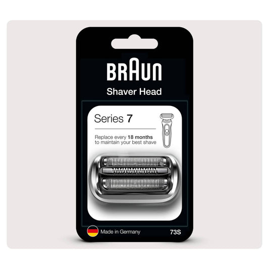 Braun Series 7 73S Electric Shaver Head Replacement, Silver