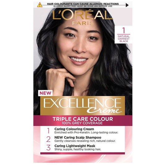 L'Oréal Paris Excellence Crème Permanent Hair Dye (Various Shades)