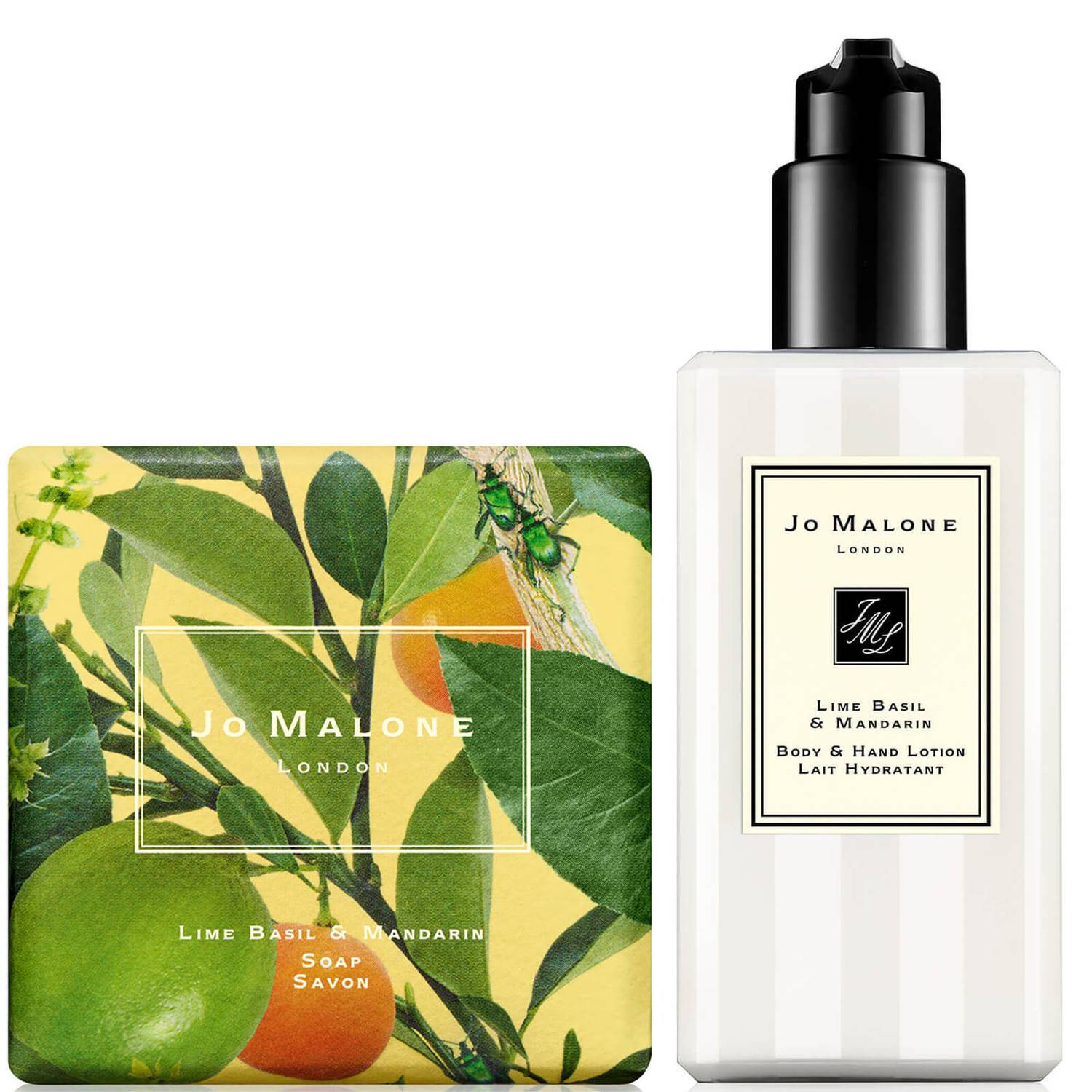 Jo Malone London Lime Basil and Mandarin Soap and Hand Lotion Bundle Jo Malone London Lime Basil and Mandarin Soap and Hand Lotion Bundle
