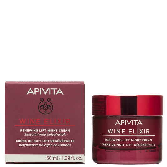 APIVITA Wine Elixir Renewing Lift Night Cream 50ml