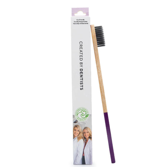 Spotlight Oral Care Bamboo Toothbrush - Purple