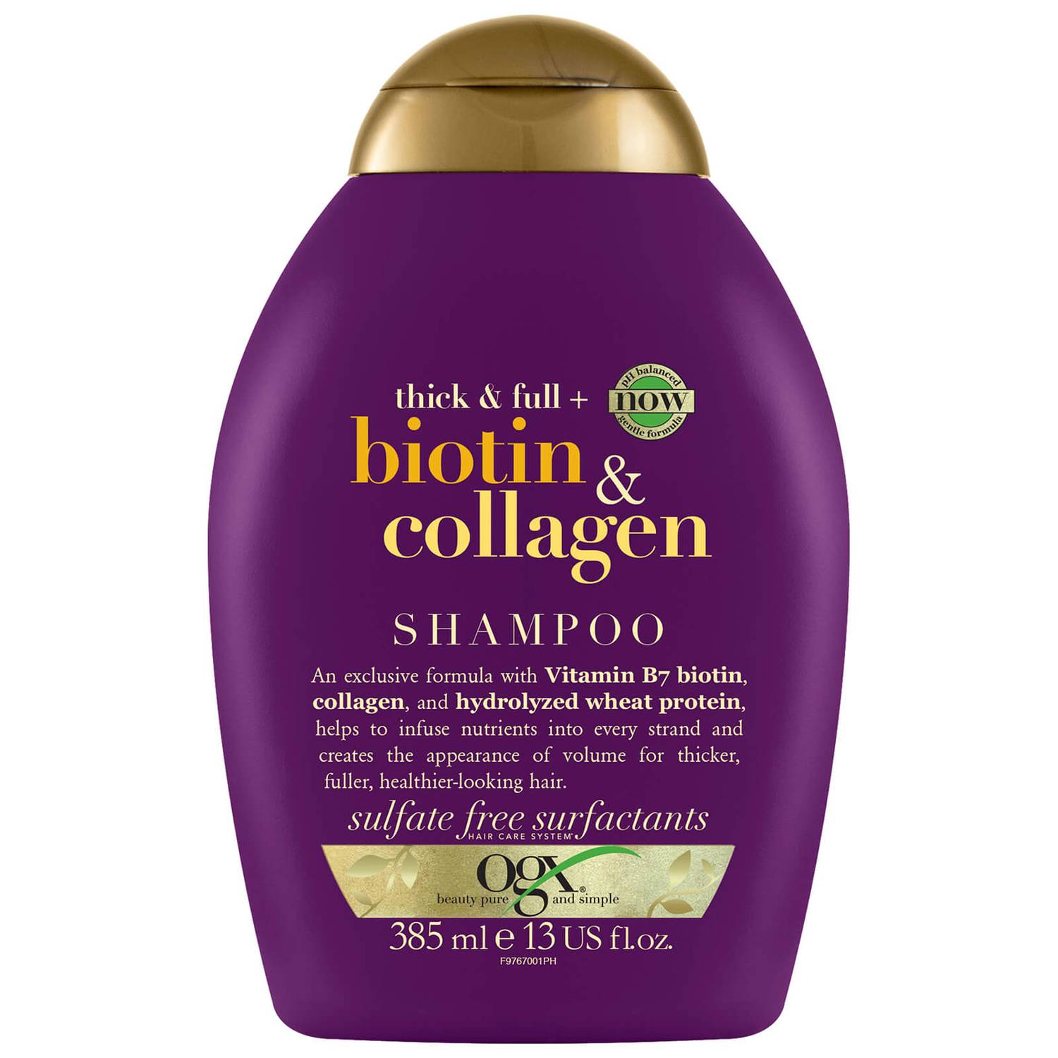 OGX Thick & Full Biotin & Collagen Shampoo 385ml OGX Thick & Full Biotin & Collagen Shampoo 385ml