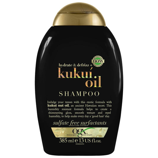 OGX Hydrate & Defrizz Kukui Oil Shampoo 385ml