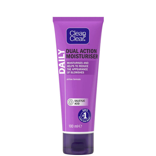 Clean & Clear Dual Action Moisturiser 100ml