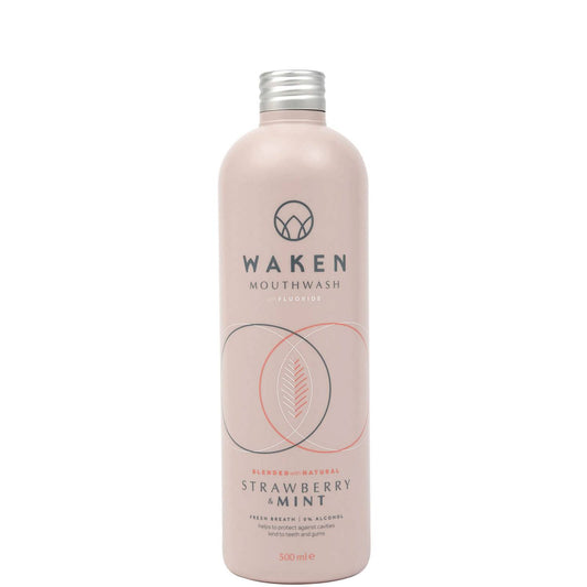 Waken Mouthwash Strawberry & Mint 500ml
