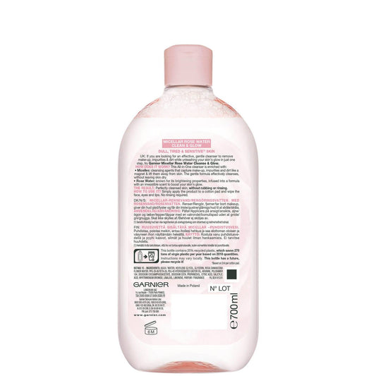 Garnier Micellar Rose Cleansing Water 700ml