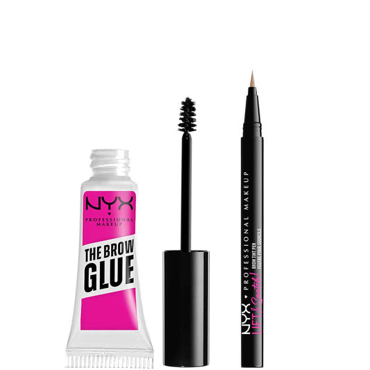 NYX Professional Makeup Style it, Fill it Laminate it! Laminated Brow Look Duo - Blonde