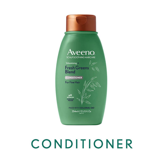 Aveeno Scalp Soothing Haircare Volumising Fresh Greens Blend Conditioner 354ml
