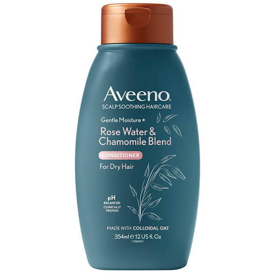 Aveeno Scalp Soothing Haircare Gentle Moisture Rosewater and Chamomile Conditioner 354ml