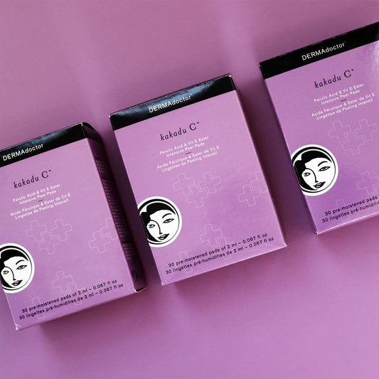 DERMAdoctor Kakadu C Ferulic Acid and Vitamin E Ester Intensive Peel Pads