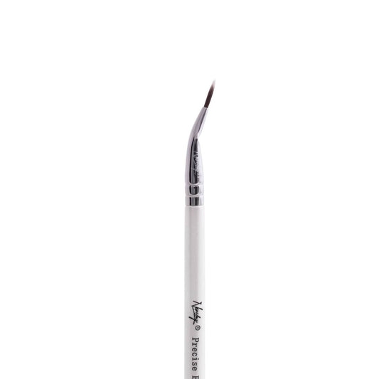 Nanshy Precise Bent Eyeliner Brush - Pearlescent White