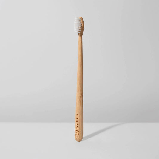 Waken Bamboo Toothbrush White