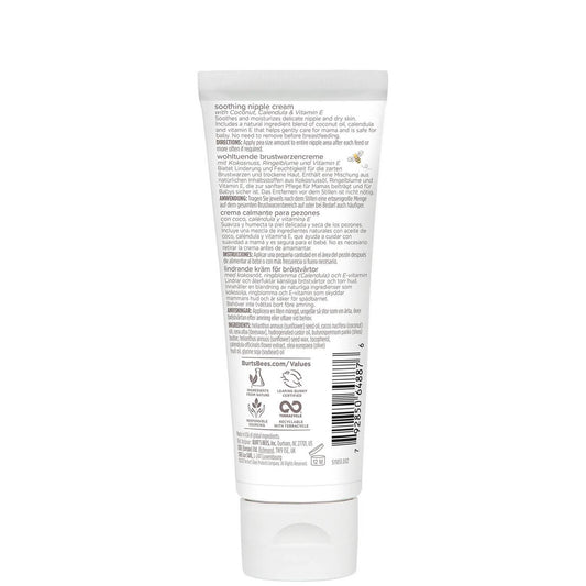 Burts Bees Mama Soothing Nipple Cream with Coconut, Calendula and Vitamin E