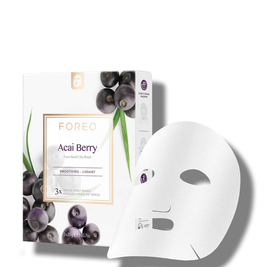 FOREO Acai Berry Firming Sheet Face Mask (3 Pack)