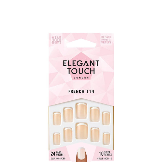 Elegant Touch False Nails - French 114