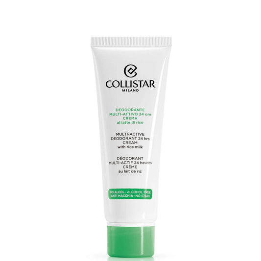 Collistar Multi-Active Deodorant 24 Hour Cream With Rice Milk 75ml