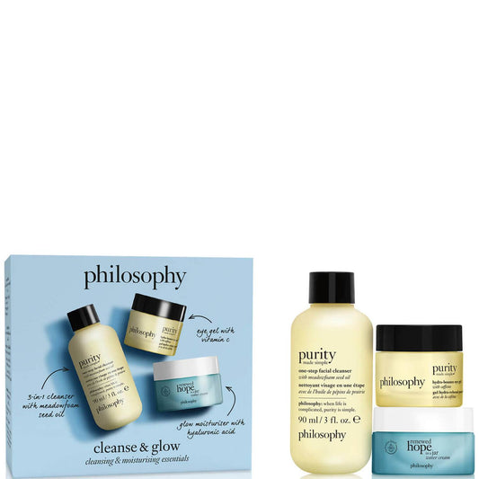 Cleanse and Glow Skincare Trial Set