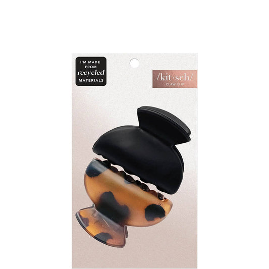 Kitsch Recycled Plastic Small Claw Clips