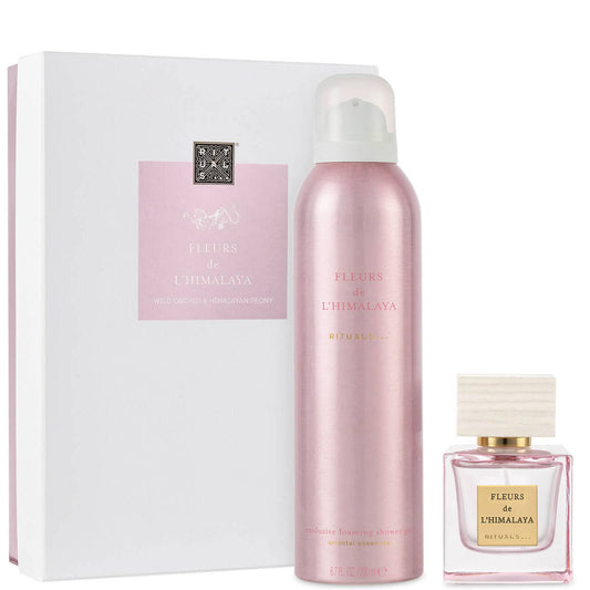 Rituals Fleurs de lHimalaya Shower Foam and Eau de Parfum Gift Set