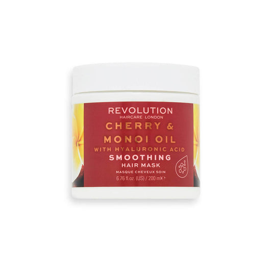 Revolution Haircare Smoothing Cherry and Manoi Oil with Hyaluronic Acid Hair Mask 200ml
