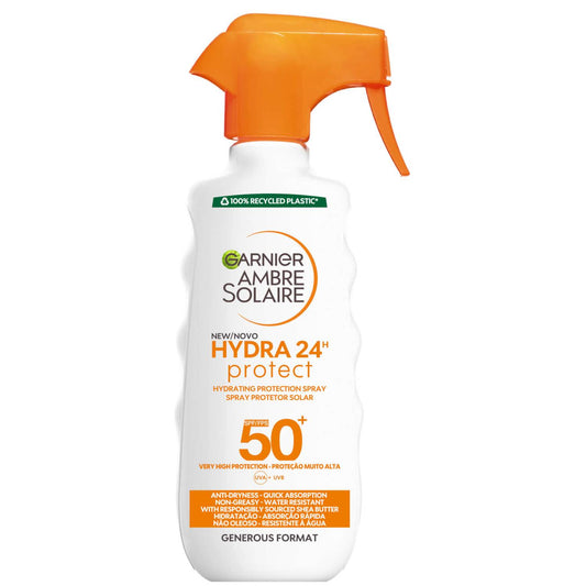 Garnier Ambre Solaire Hydra 24 Hour Protect Hydrating SPF50   Spray 300ml