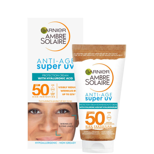 Garnier Ambre Solaire Anti-Age Super UV Face Protection SPF50 Cream 50ml