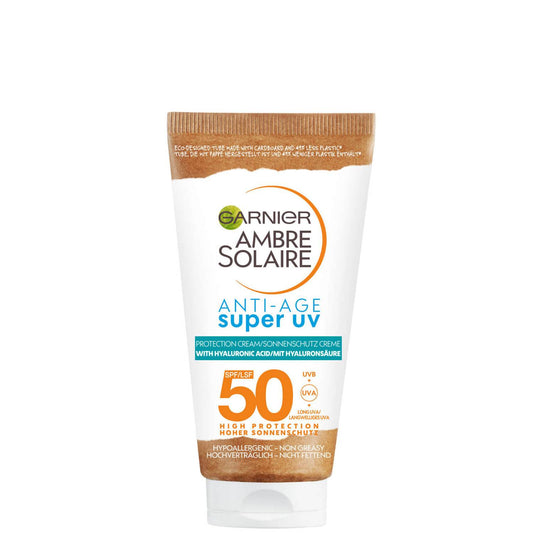 Garnier Ambre Solaire Anti-Age Super UV Face Protection SPF50 Cream 50ml