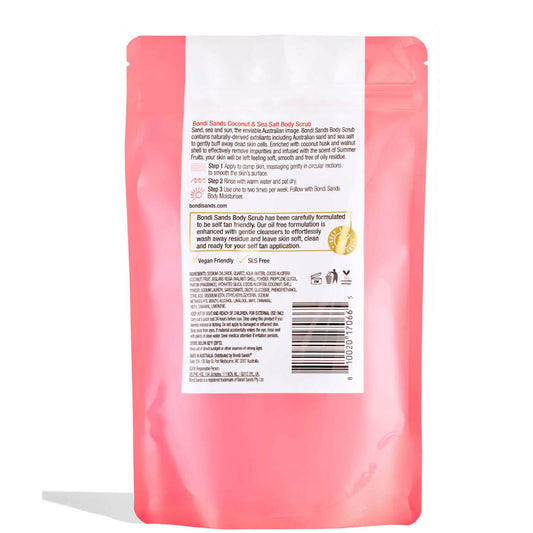 Bondi Sands Summer Fruits Coconut and Sea Salt Body Scrub 250g