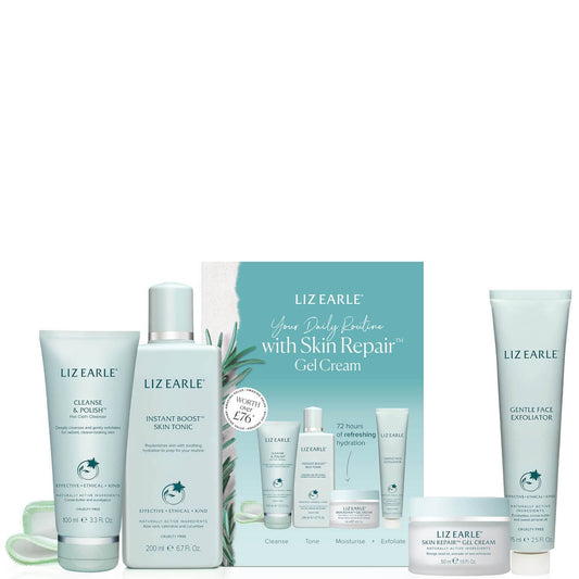 Liz Earle Your Daily Routine with Skin Repair Gel Cream Kit